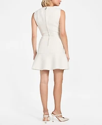 Guess Women's Sleeveless Clotilde Tweed Dress