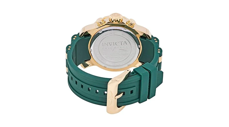 Invicta Men's 18196 Pro Diver Quartz Chronograph Green Dial Watch