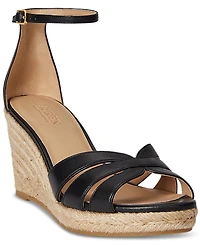 Lauren Ralph Women's Nellie Espadrilles Wedge Sandals