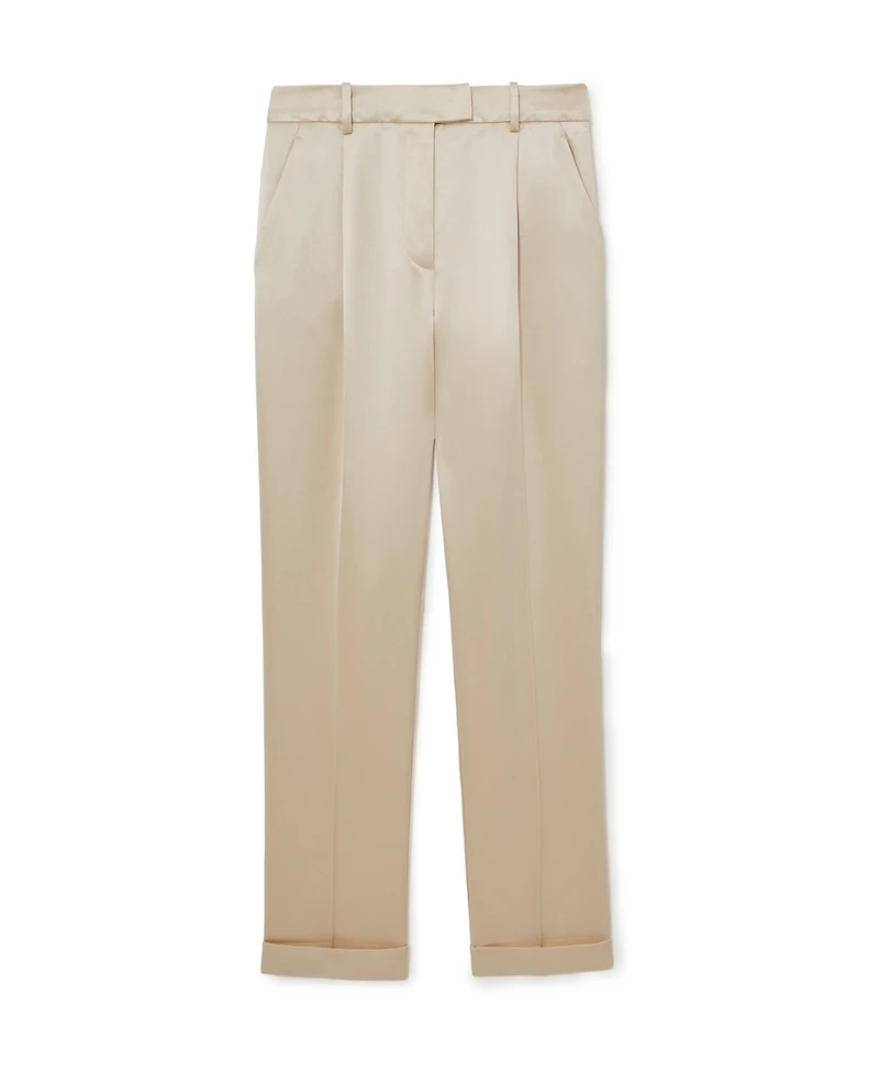 Reiss Women's Satin Tapered Pants