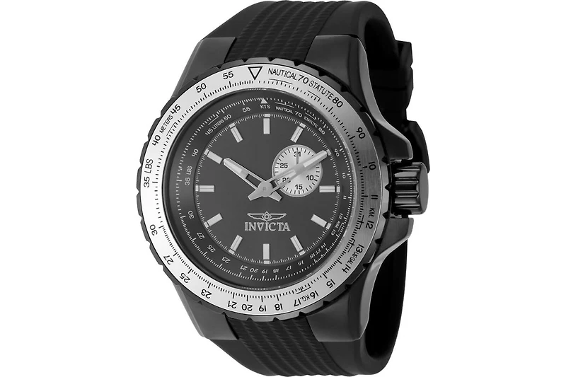 Invicta Men's 49720 Aviator Quartz VD72 Gunmetal Dial Watch