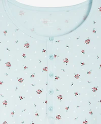 Charter Club Women's Cotton Long-Sleeve Nightgown, Created for Macy's