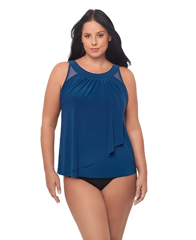 Miraclesuit Women's Illusionists Ursula Tankini Top