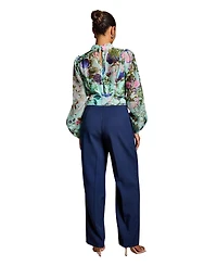 Coast Women's Pintuck Detail Wide Leg Jumpsuit