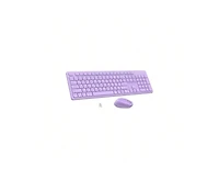 risokeys Wireless 2.4GHz Silent Full-Size Keyboard and Mouse Combo with 2-in-1 Receiver for Laptop