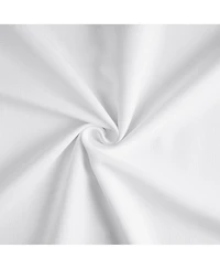 Half Price Drapes Dove White Italian Faux Linen Room Darkening Curtain