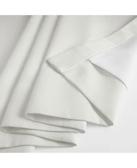 Half Price Drapes Magnolia Off White Italian Faux Linen Room Darkening Curtain