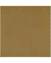 Half Price Drapes Golden Spice Faux Silk Taffeta Blackout Curtain