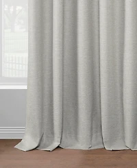 Half Price Drapes Boho Chic Faux Linen Blackout Curtain Pair (2 Panels