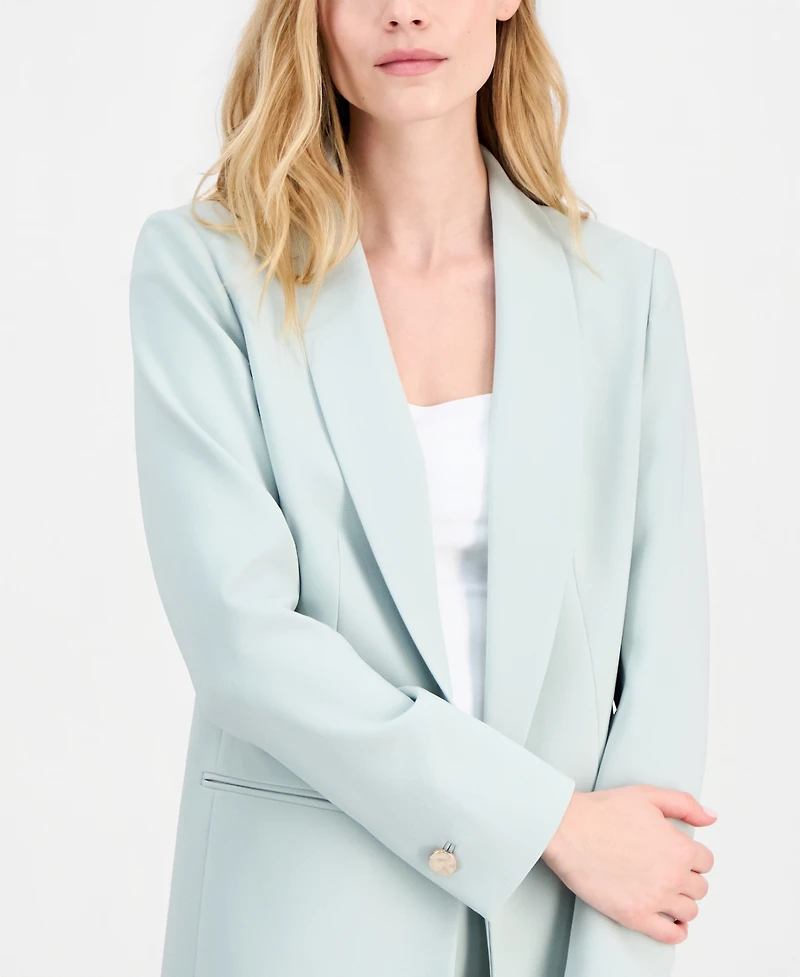 Anne Klein Women's Shawl-Collar Open-Front Blazer