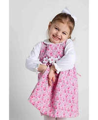 Florence Eiseman Baby Girls Floral Corduroy Jumper With Flowers