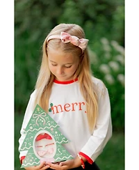 Bits & Bows Toddler Unisex Merry Long Sleeve T-Shirt