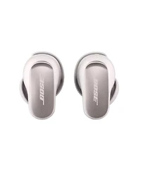 Bose QuietComfort Ultra Wireless Noise Cancelling Earbuds, White Smoke, Bundle with Usb-c/Usb-a Wall Charger