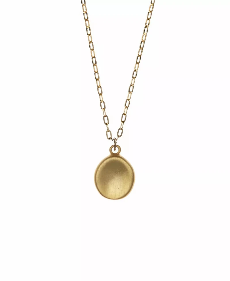 Uncommon Goods Worry Stone Pendant Necklace