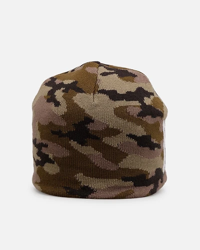 mnml Men's Motor Skull Knit Beanie Hat