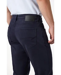 Mavi Jeans Men's Mavi Matt Relaxed Straight Leg In Dark Navy Casual Twill