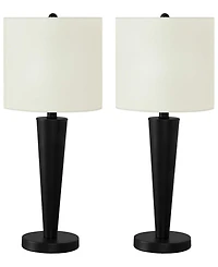 Monarch Specialties Lighting 2-Pc. Metal Table Lamp