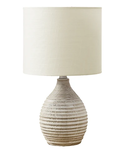 Monarch Specialties Lighting 17" Plastic Table Lamp