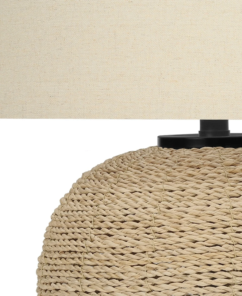 Monarch Specialties Lighting 25" Rattan Table Lamp
