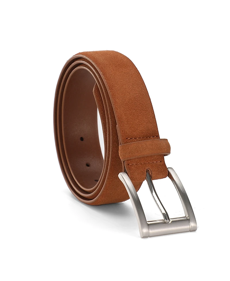 Ted Baker Men's Nickel Buckle Leather Belt