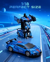 Sugift 1/18 Scale 2-in-1 Sports Car Toys Rc