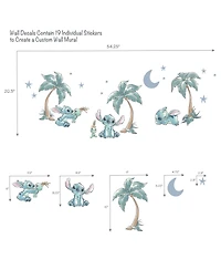 Bedtime Originals Disney Stitch Mural-Like Nursery Wall Decals / Stickers