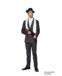 Suitmeister Men's Gangster Halloween Suit
