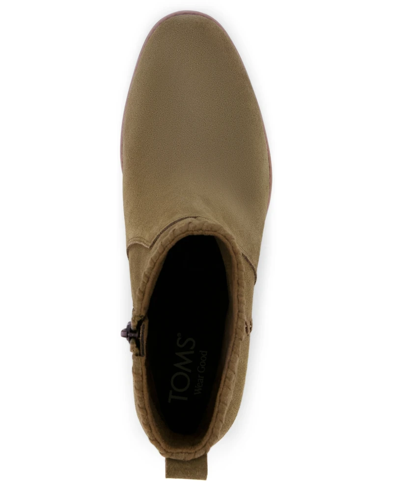 Toms Women's Delilah Western Round Toe Dress Boots