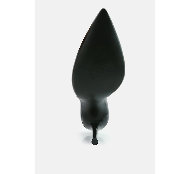 joyce diamante embellished stiletto mule sandals