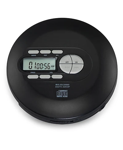 iLive Anti-Skip Cd Player with Wired Earbuds, IPCD603B