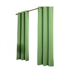 Rt Designer Collection Anchorage Blackout Grommet Luxurious Modern Design Curtain Panel 54" x 95