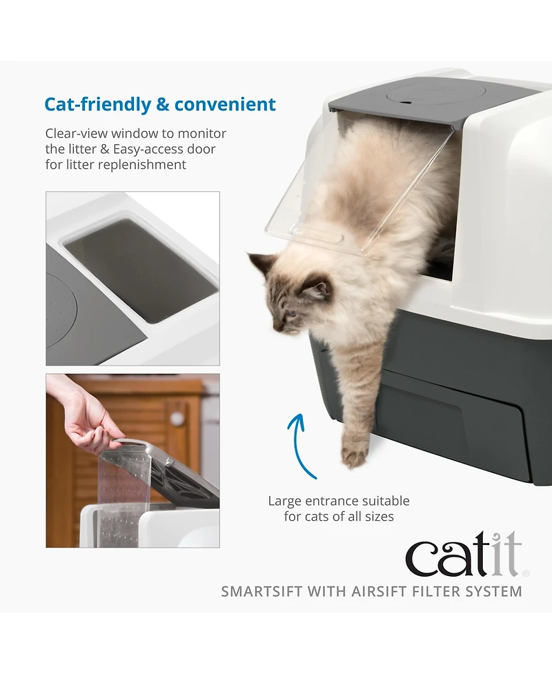 Catit Design Sifting CatPan w/Bio Liner