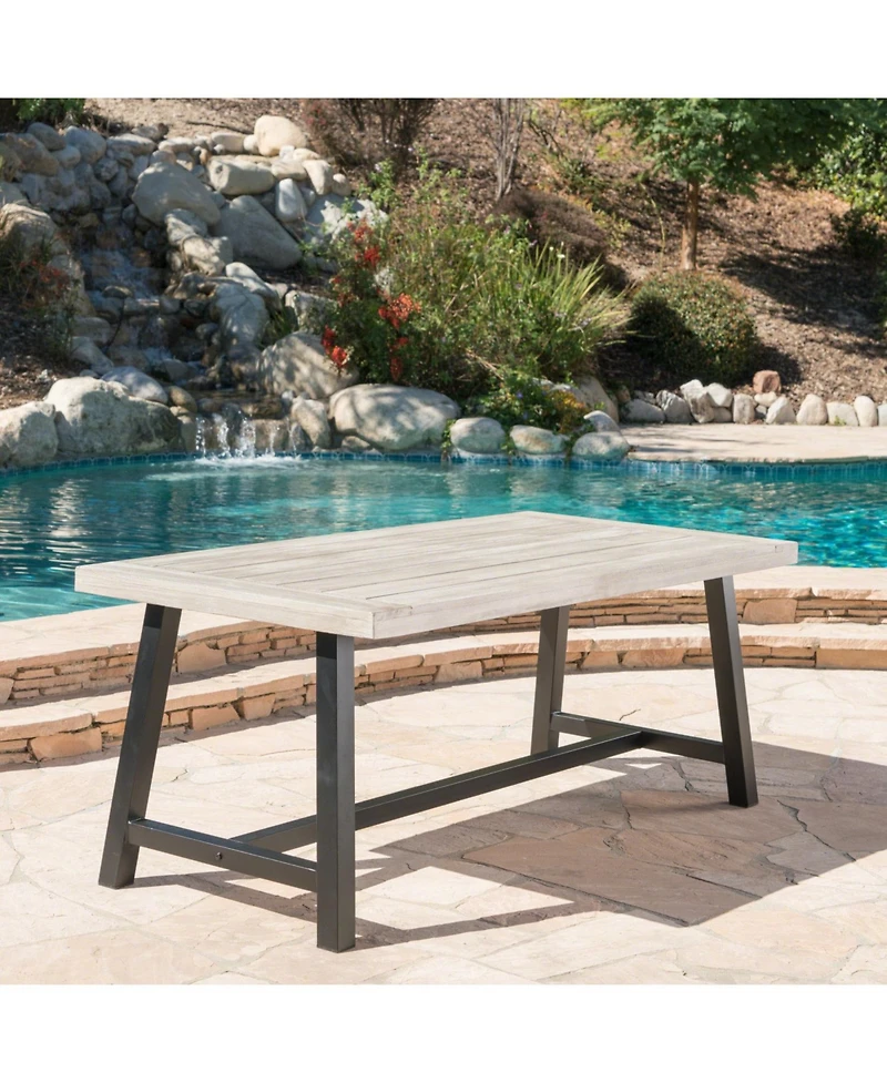 Streamdale Furniture Acacia Wood Outdoor Dining Table