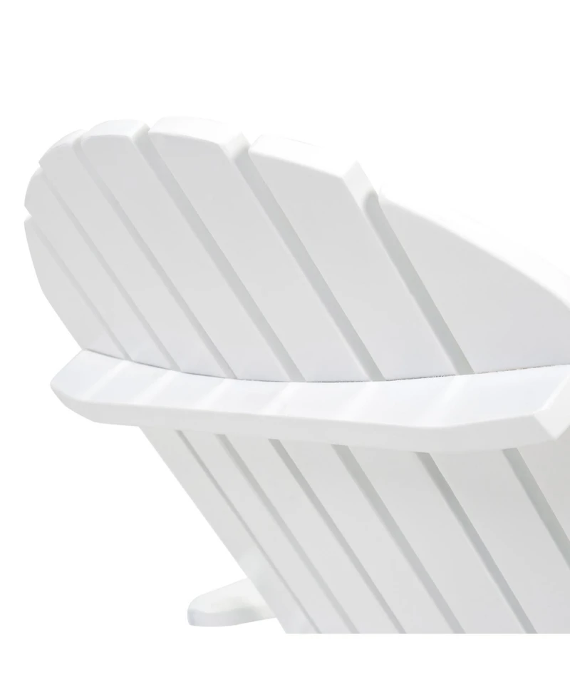 Streamdale Furniture Acacia Wood Folding Adirondack Chair - Rustic Design