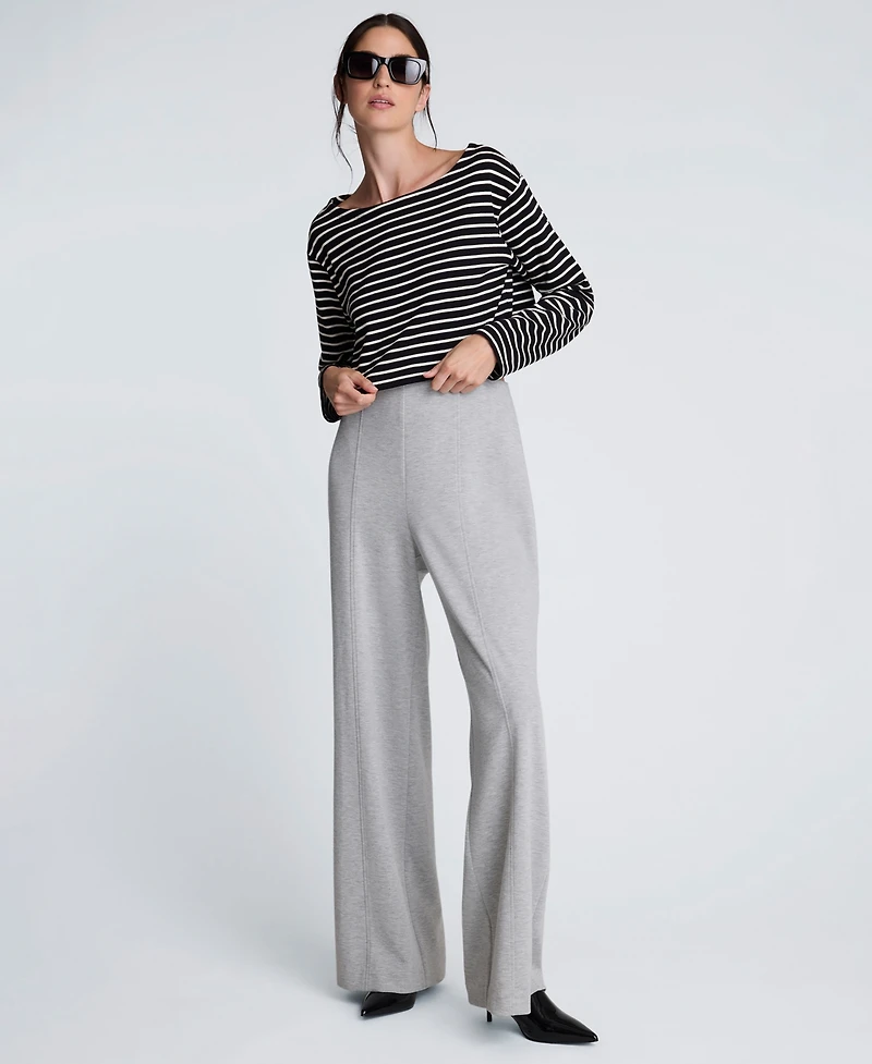 Kenneth Cole Women's Pin-Tuck Wide-Leg Pants