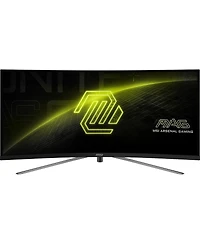 Msi Mag 345CQR 34" 21:9 Uwqhd 180Hz Curved Va Led Hdr Gaming Monitor - Metallic black