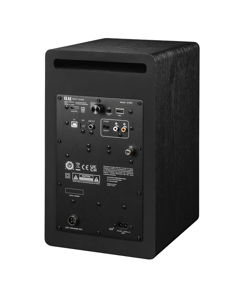 Elac DCB61 Debut ConneX Powered Bookshelf Speaker - Pair