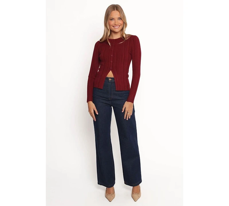 Petal and Pup Women's Wome's Chic Round Neck Top