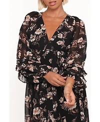 Petal and Pup Women's Evian Long Sleeve Maxi Dress