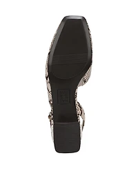 Naturalizer Jayla Mid-Heel Square Toe Slingback Pumps