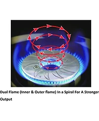 Emergency Gear Camping Mini Butane Portable Gas Stove with Carrying Case