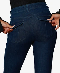 Sanctuary Women's Hayden Mid Rise Bootcut Jean