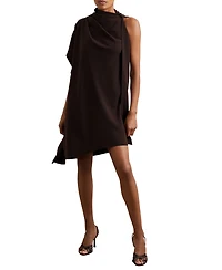 Reiss Women's One-Shoulder Draped Mini Dress