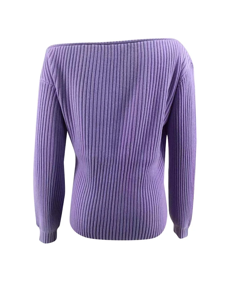 Bellemere New York Women's Bellemere Off-Shoulder Sweater