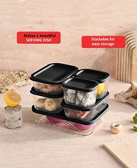 Nestl Borosilicate -Pc. Food Storage Container Set