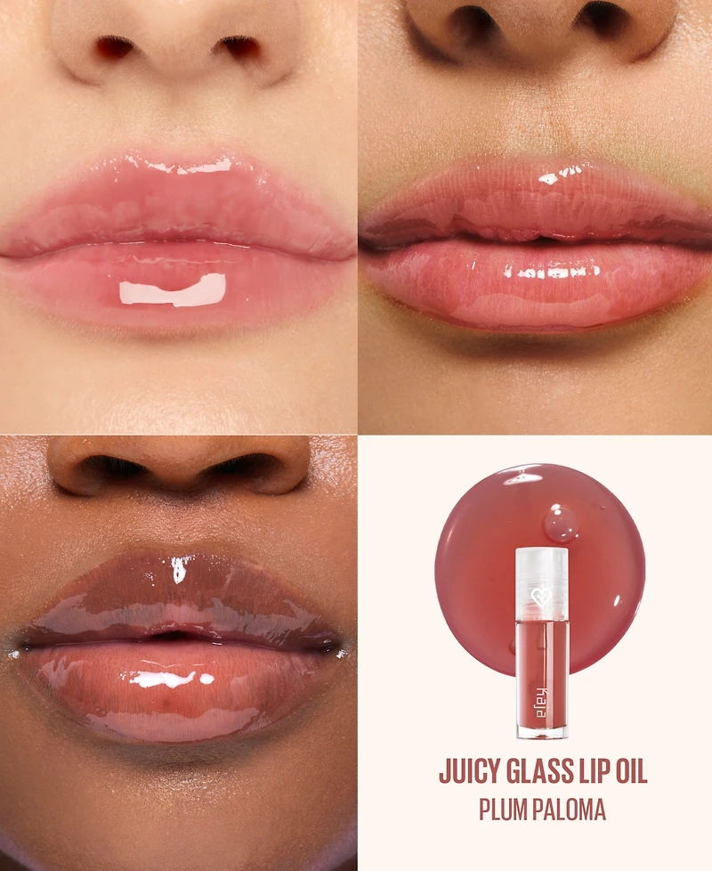 Kaja 4-Pc. Mini Kisses Juicy Glass Lip Oil Set, 0.07 fl. oz