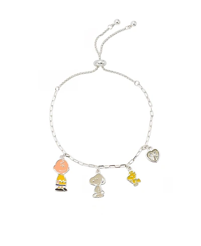 Peanuts Adjustable Bolo Charm Bracelet