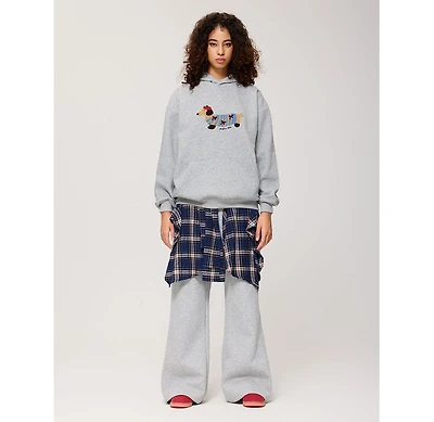 Aelfric Eden Women's Cartoon Dachshund Pullover Hoodie