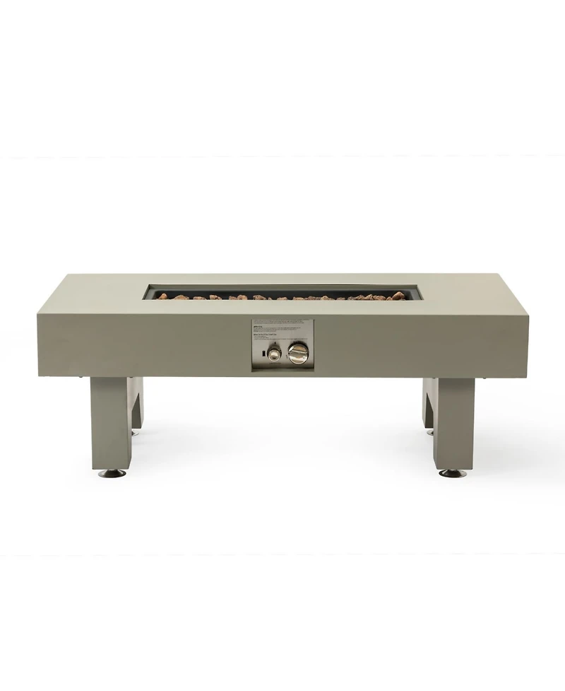 Streamdale Furniture 42_inch Iron Fire Pit Table