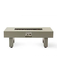 Streamdale Furniture 42_inch Iron Fire Pit Table